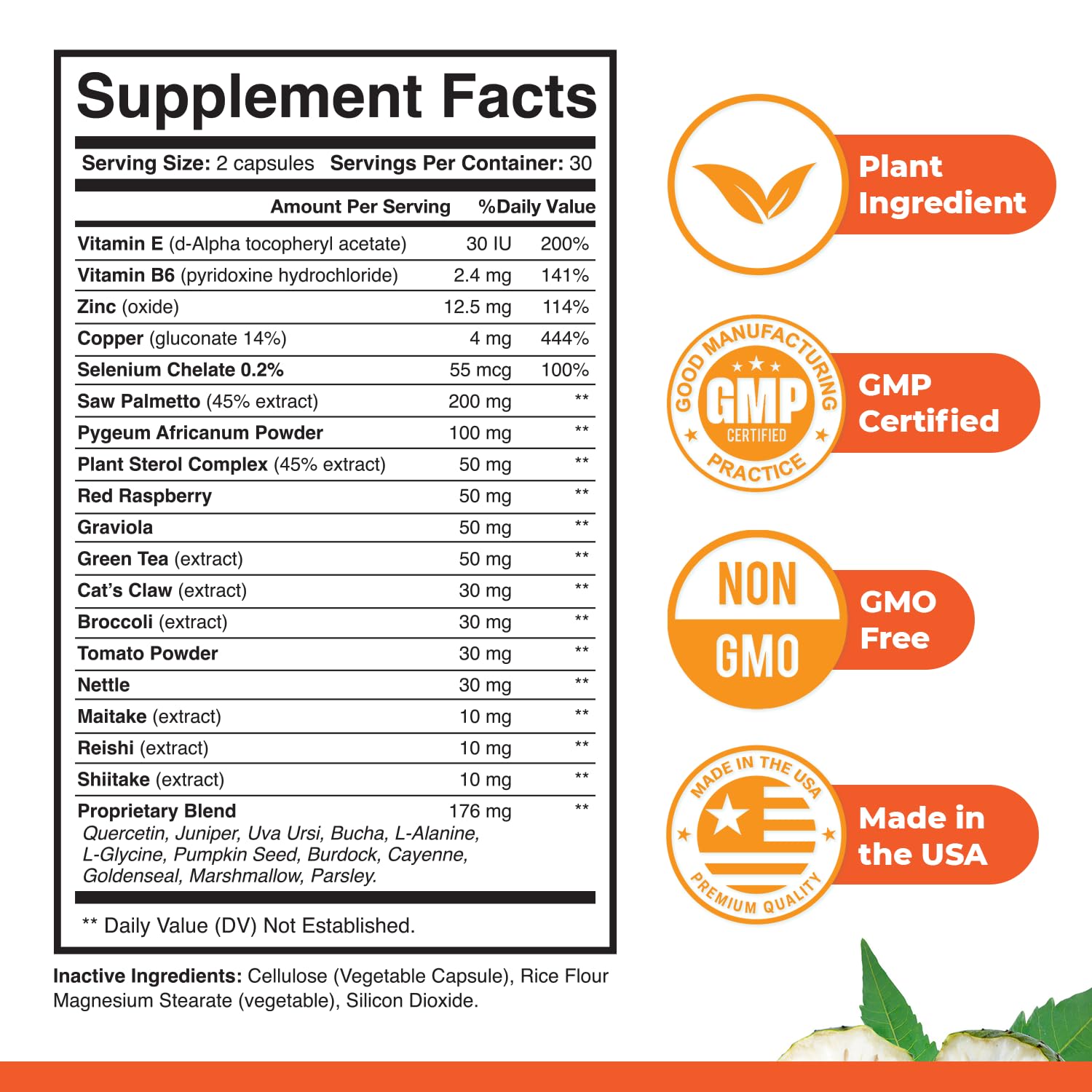 Made in USA GMP-certified facility label for EliteXtreme