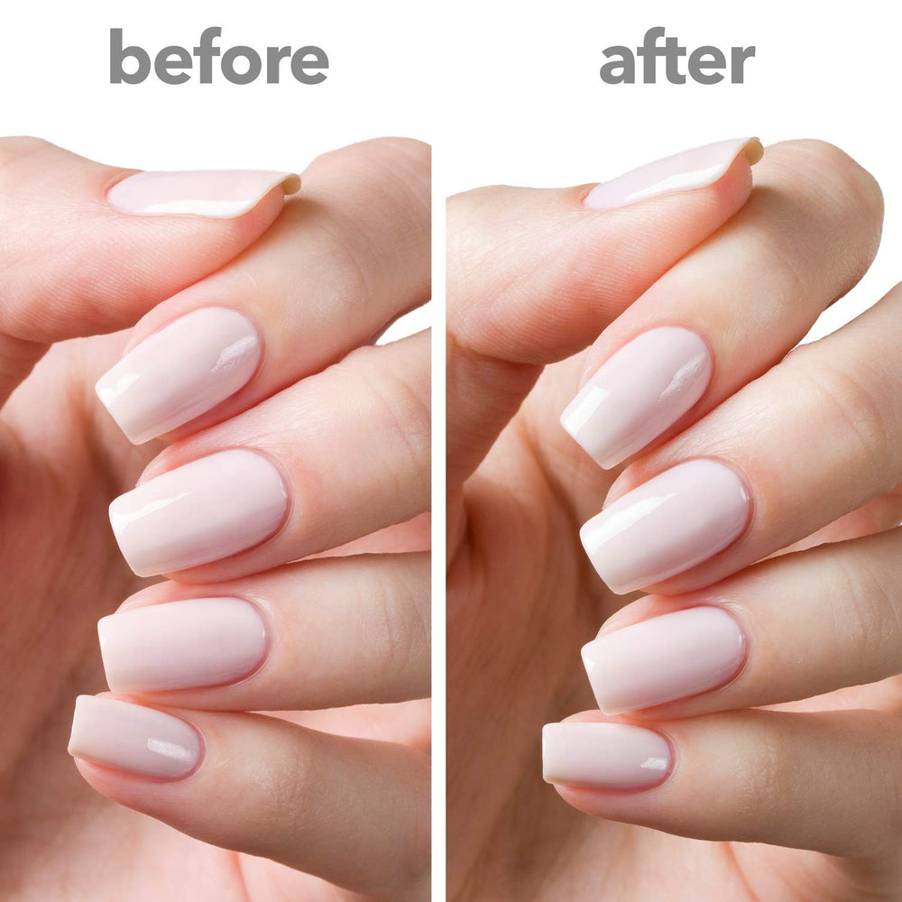 ella+mila fast-dry top coat no UV light needed for convenient use.