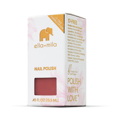 Cap and bottle of ella+mila Sixth Fix ready for everyday, long-lasting wear.