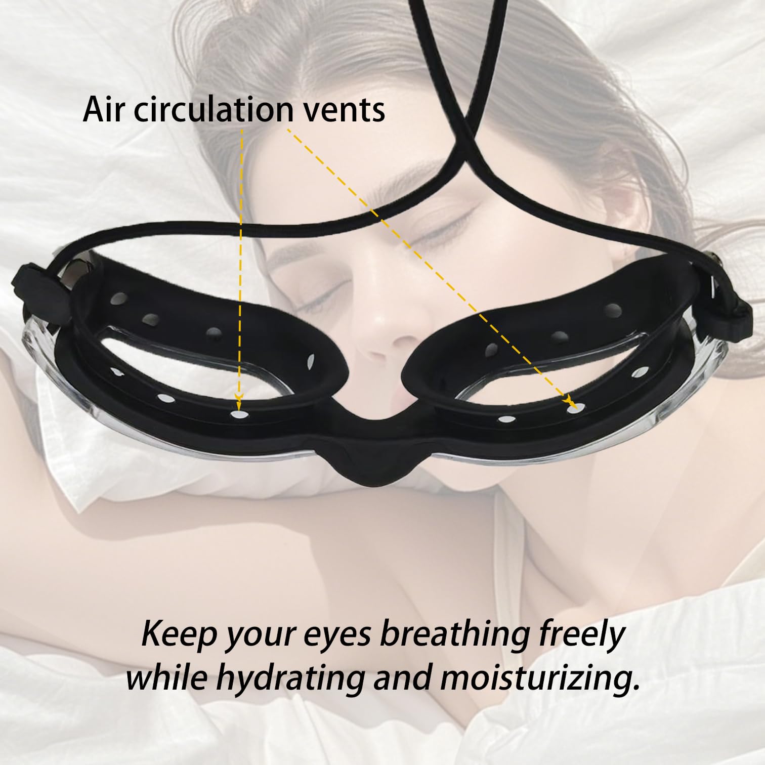 ELLENTAE adjustable strap ensures secure, comfortable fit for extended wear.