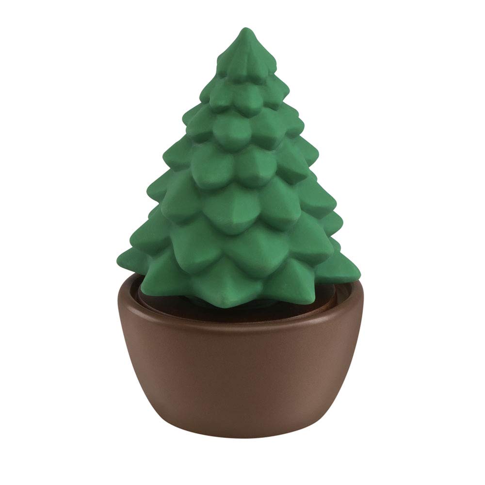 Ellia Evergreen porcelain diffuser with tree design delivers festive ambiance and long-lasting aroma.