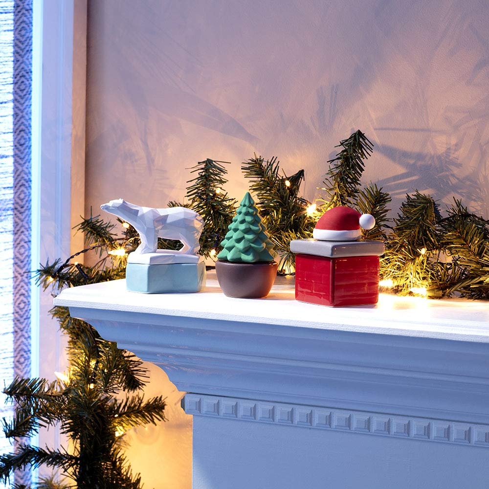 Ellia porcelain reservoir supports refillable, waste-reducing fragrance cycles.