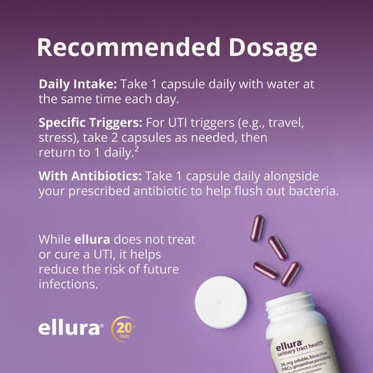 Ellura cranberry juice extract 100% concentrated for potency