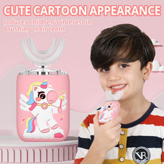 Includes 4 soft brush heads for growing teeth