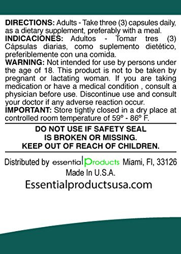 Back view of packaging detailing ingredients