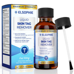 Elsophie fast-acting skin tag removal bottle for at-home convenience and targeted treatment