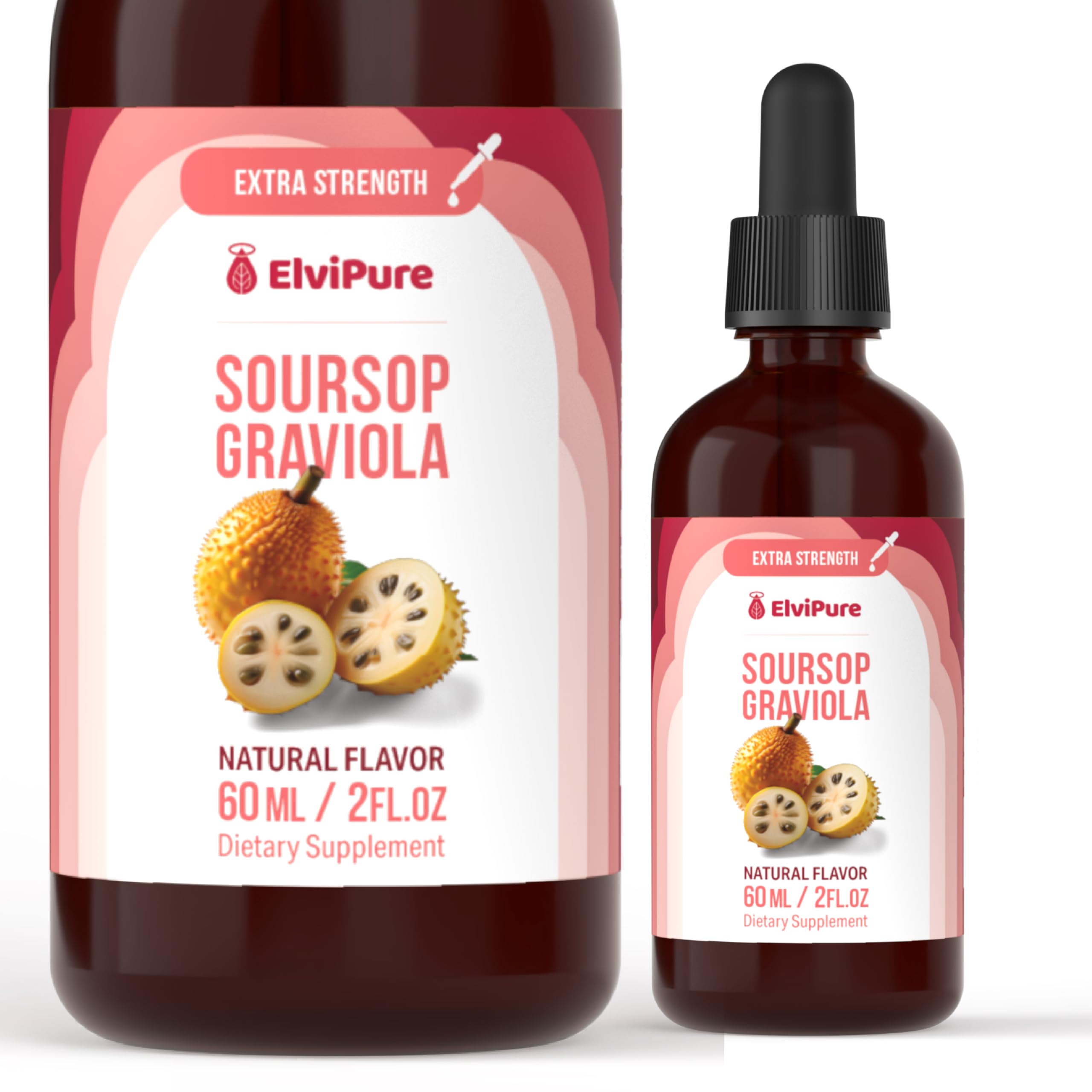 Label highlighting 10:1 organic soursop extract