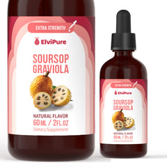 Label highlighting 10:1 organic soursop extract