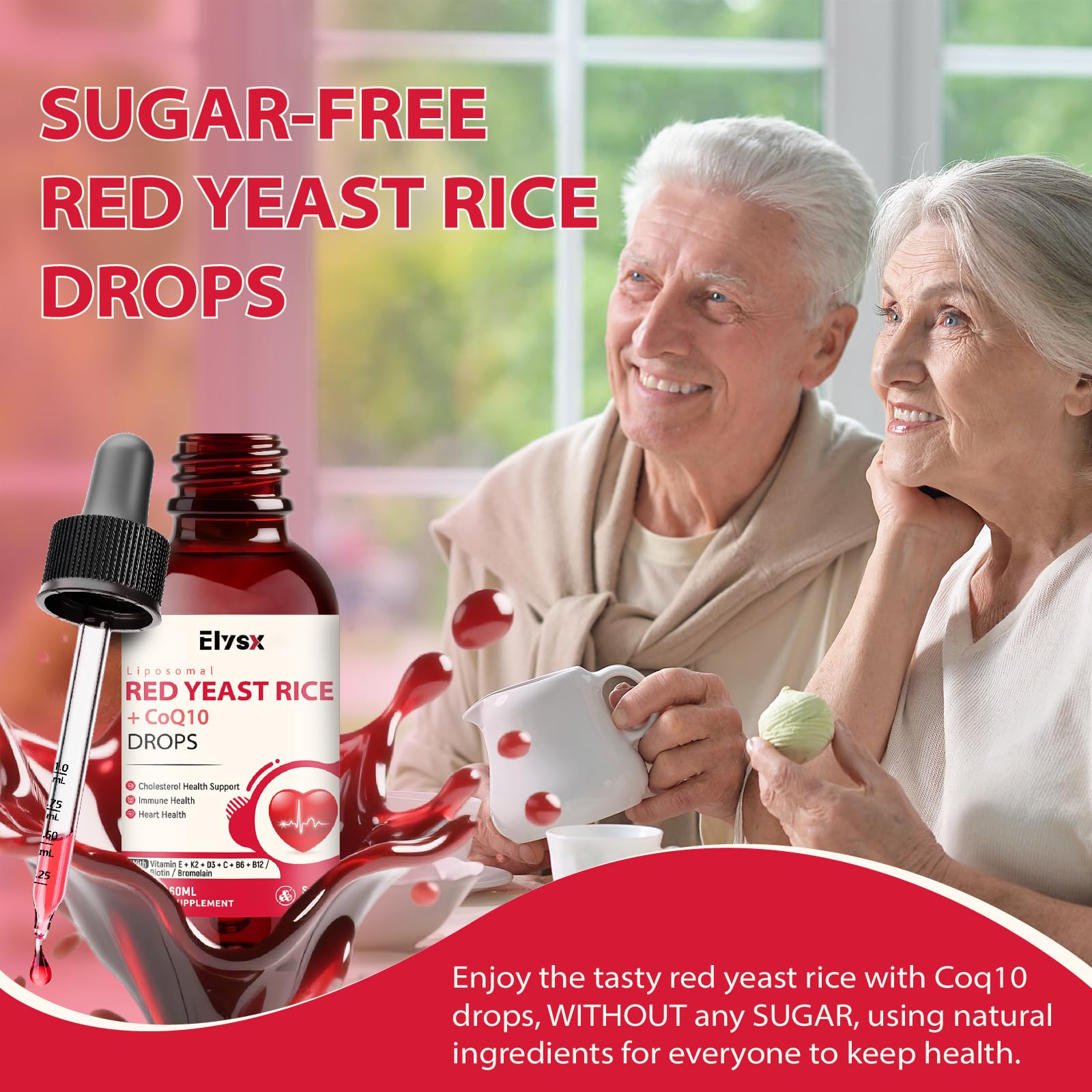 Easy daily 2 ml dose served directly or in beverage