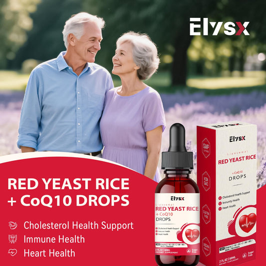 Close-up of Red Yeast Rice and CoQ10 per serving