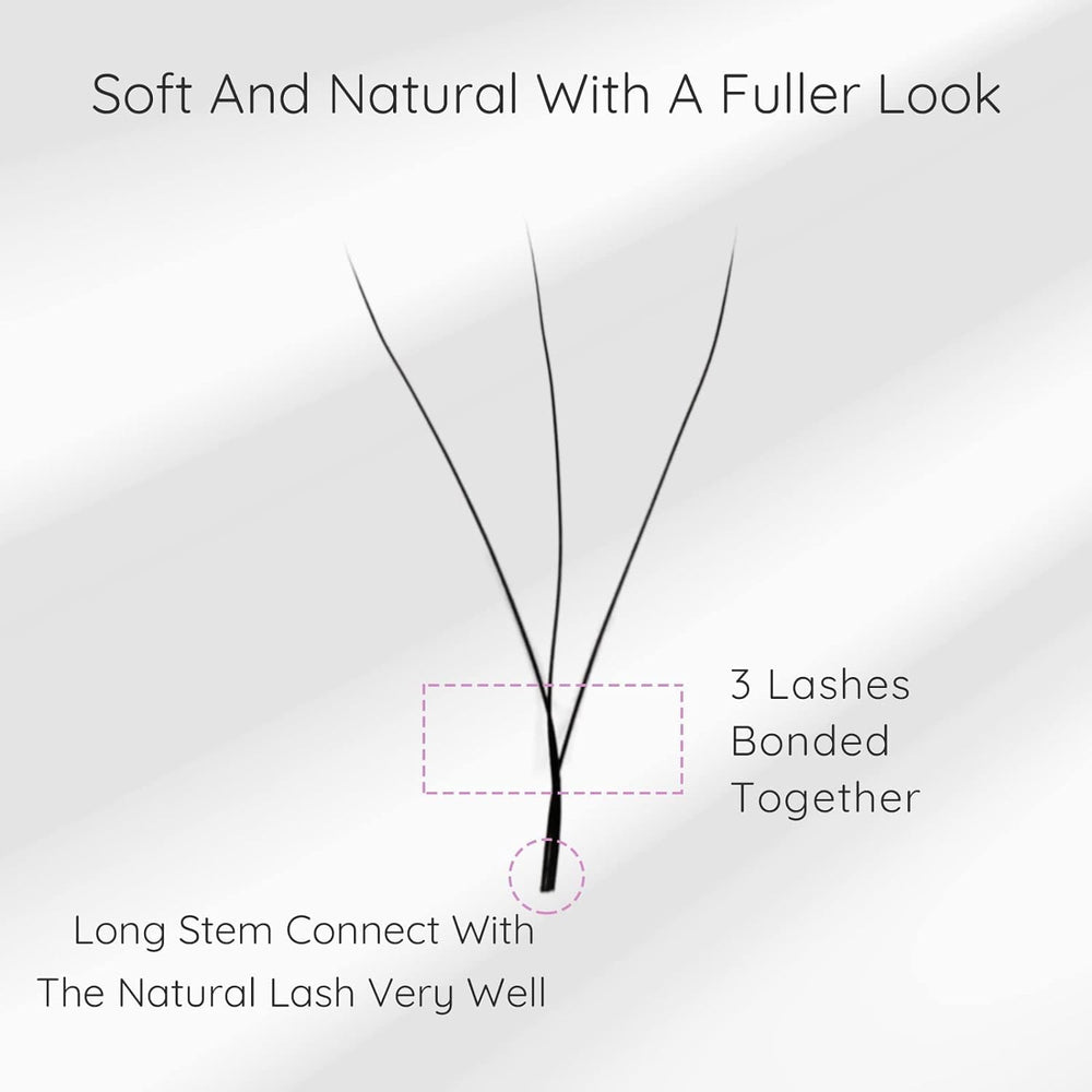 EMEDA soft eye lashes offer gentle wear with natural-looking length.
