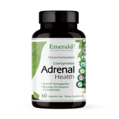 EMERALD LABS Adrenal Health bottle with 60 vegetable capsules