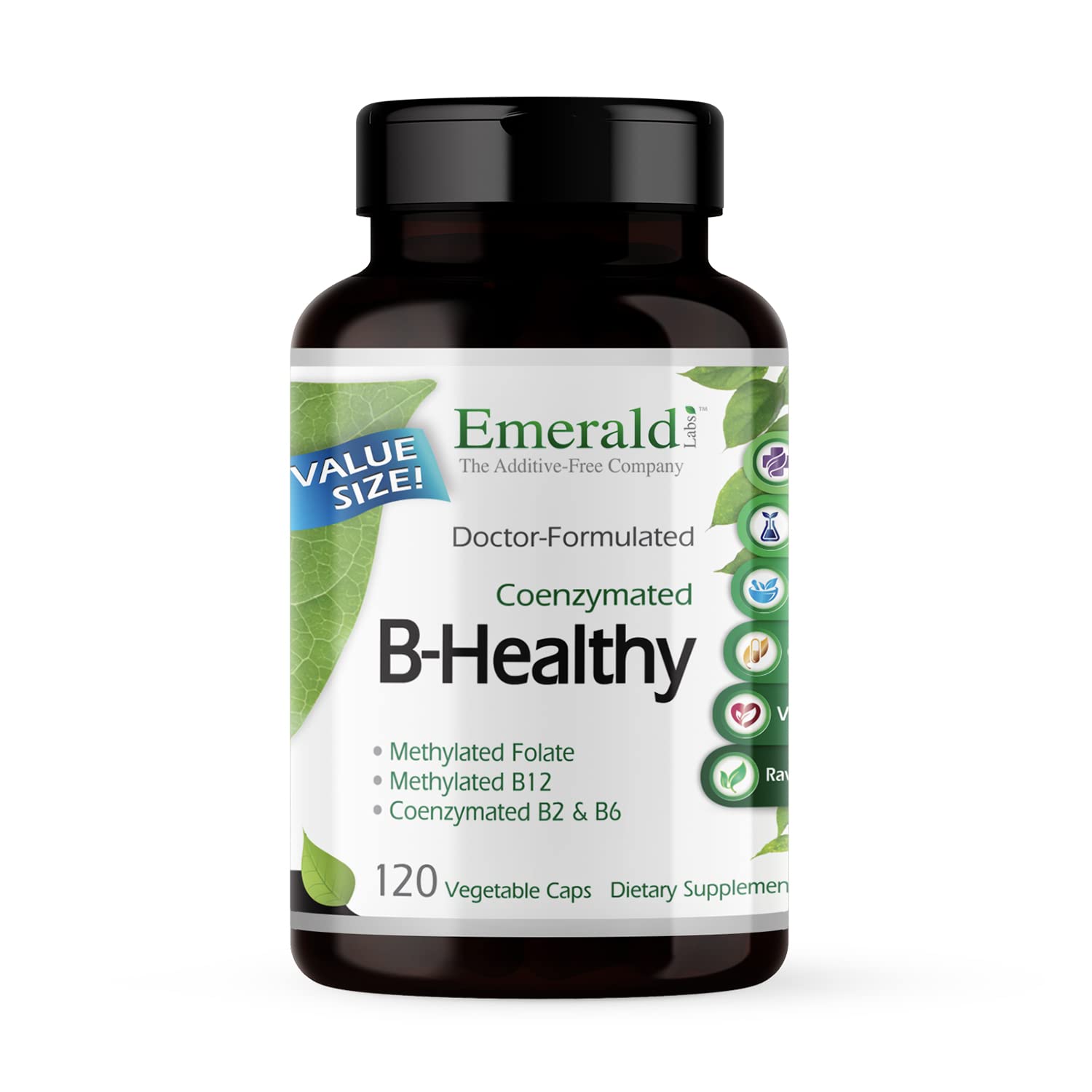 Emerald Labs B-Healthy bottle front view