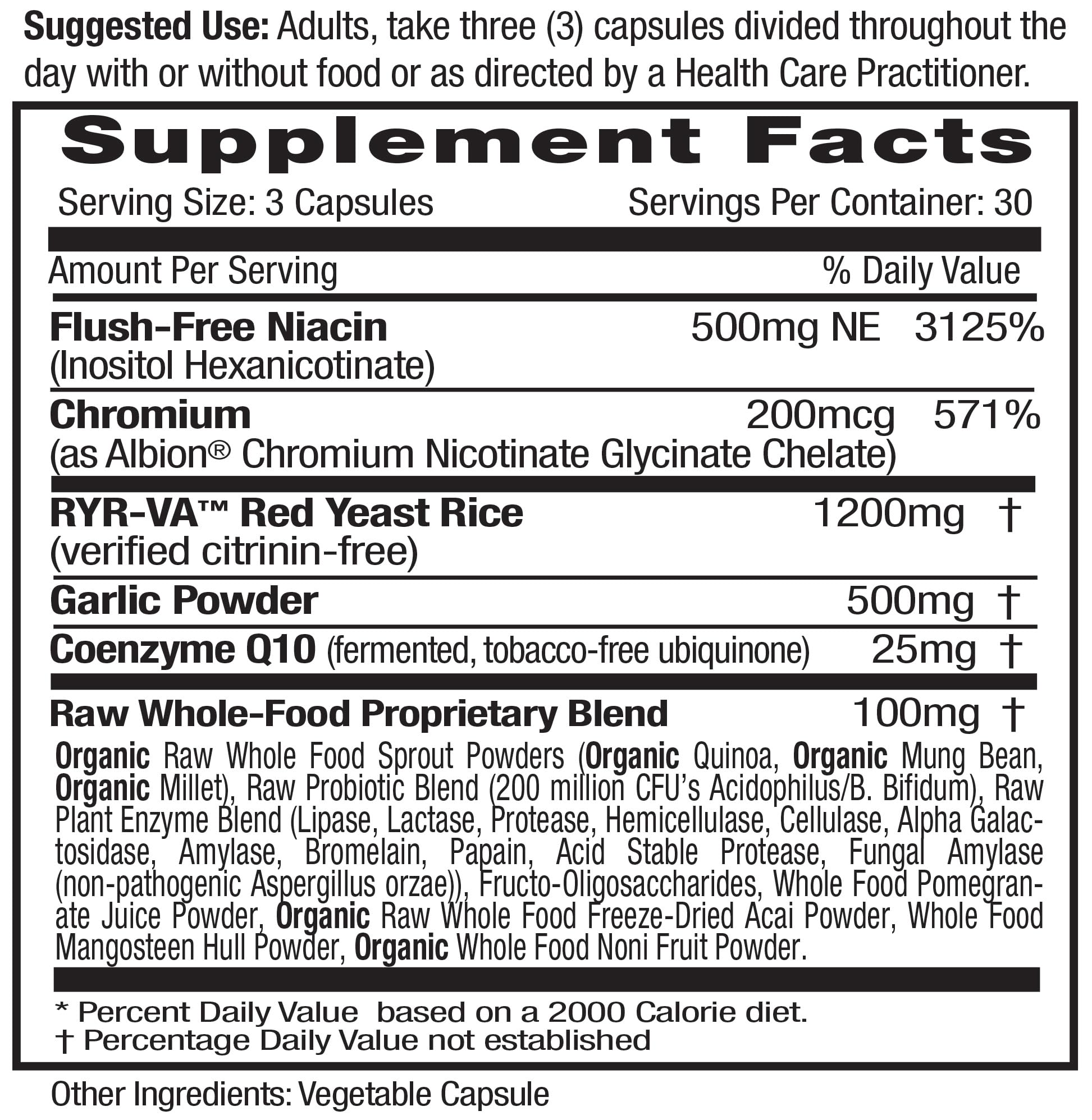 Cholesterol Health capsules, 90-count bottle