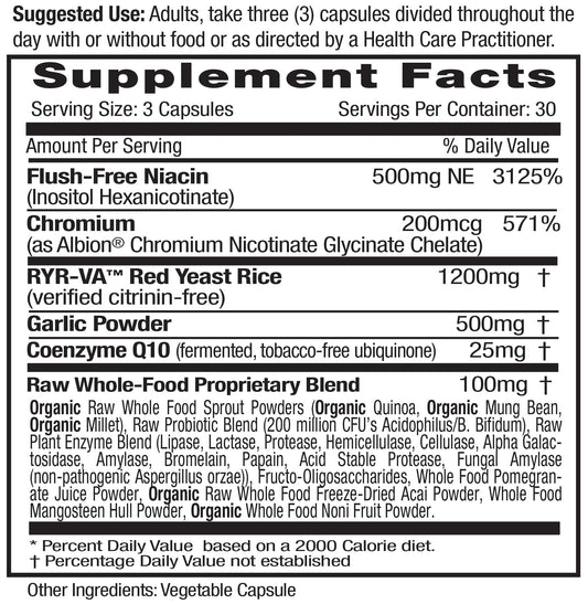 Cholesterol Health capsules, 90-count bottle