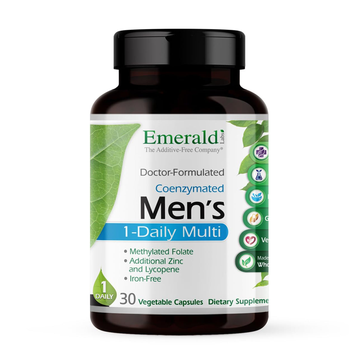 EMERALD LABS Men's 1 Daily Multi bottle - hero image