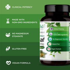 Ingredients highlight oleuropein polyphenols and flavonoids