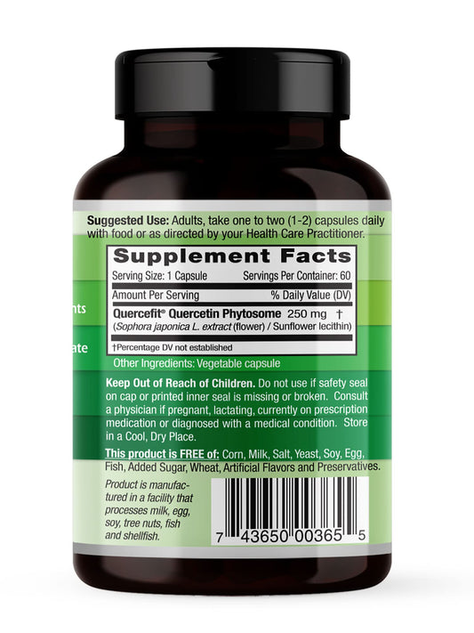 Quercetin Phytosome immune support bottle