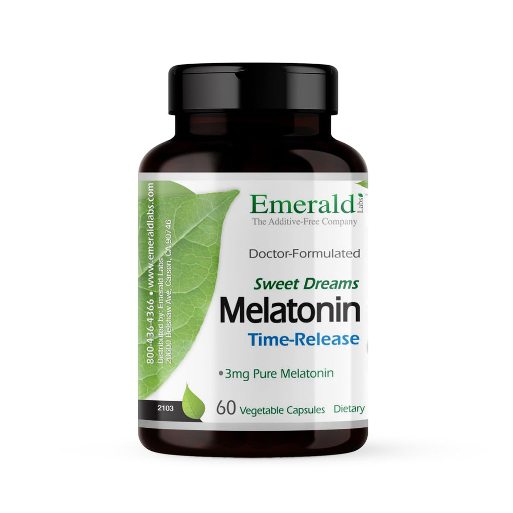Additive-free, doctor-formulated melatonin supplement ingredients