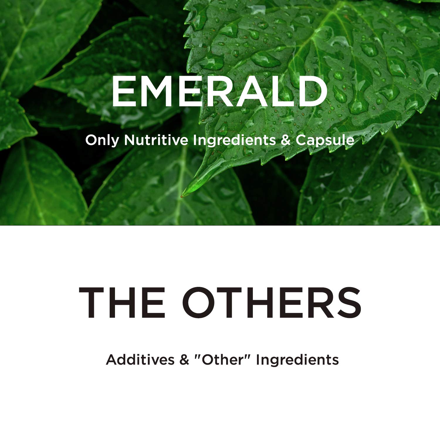 Close-up of Emerald Labs Vitamin D3 bottle front