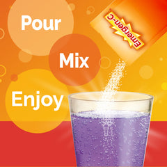 Nutrition facts for Emergen-C Elderberry fizzy drink mix