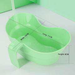 Emesis basin for oral care in bed