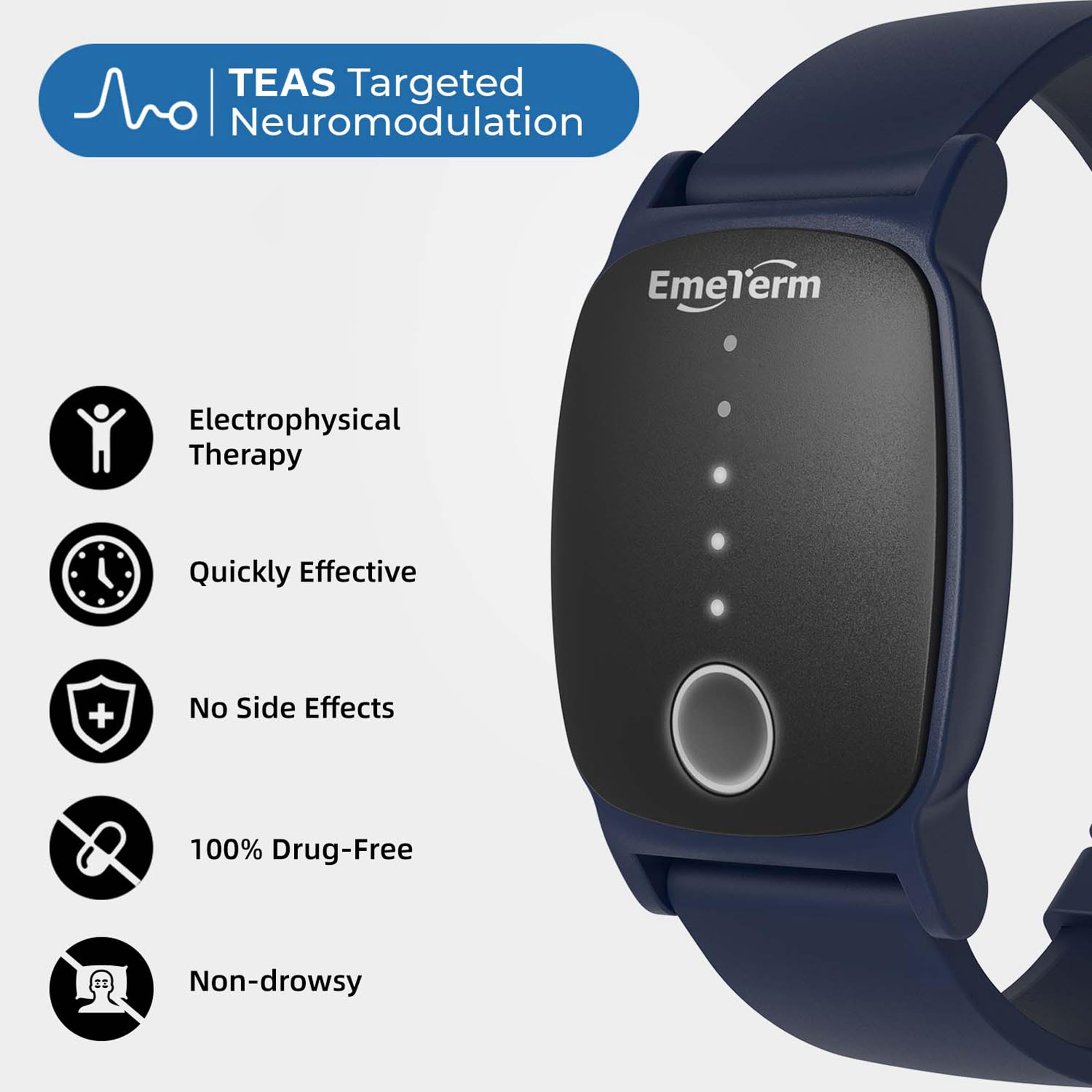 EmeTerm Explore TEAS technology circuit for drug-free nausea relief