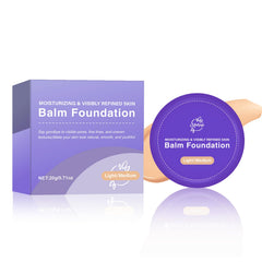 Emgmcp Balm Foundation cushion-compact for portable touch-ups and radiant coverage.