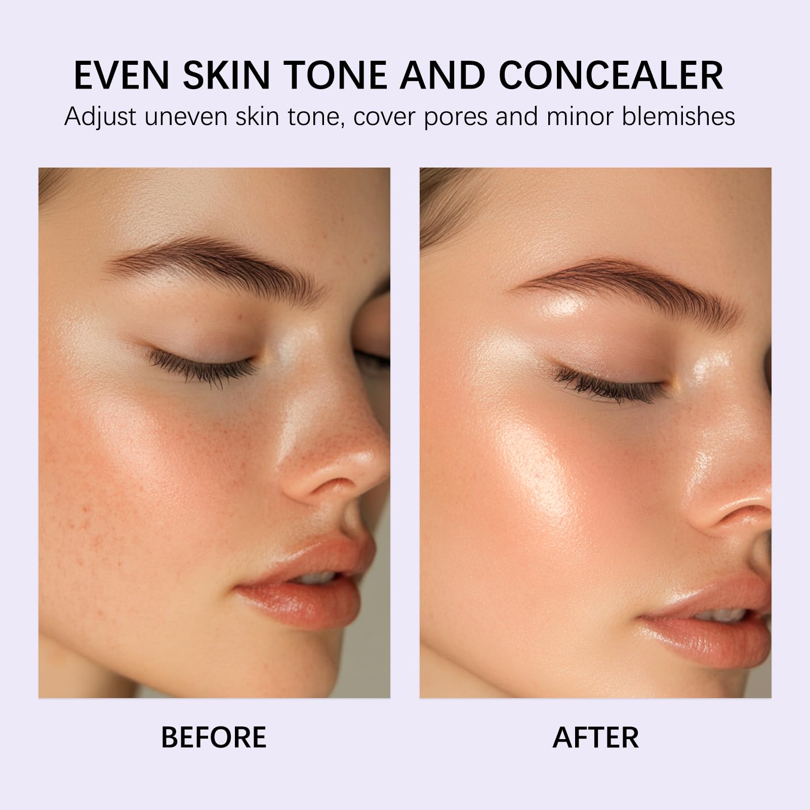 Emgmcp Balm Foundation easy-application enables quick, seamless blending.