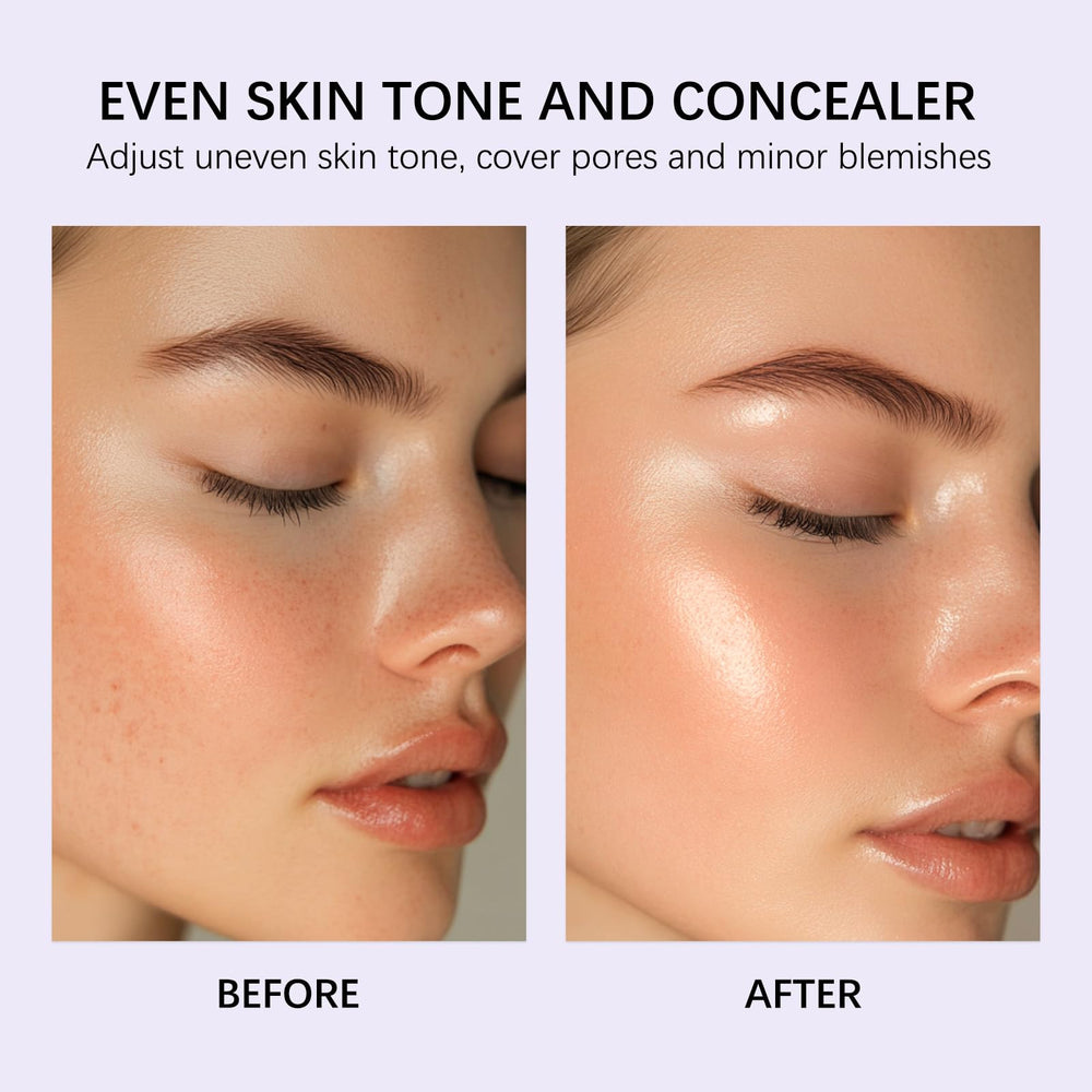 Emgmcp Balm Foundation easy-application enables quick, seamless blending.