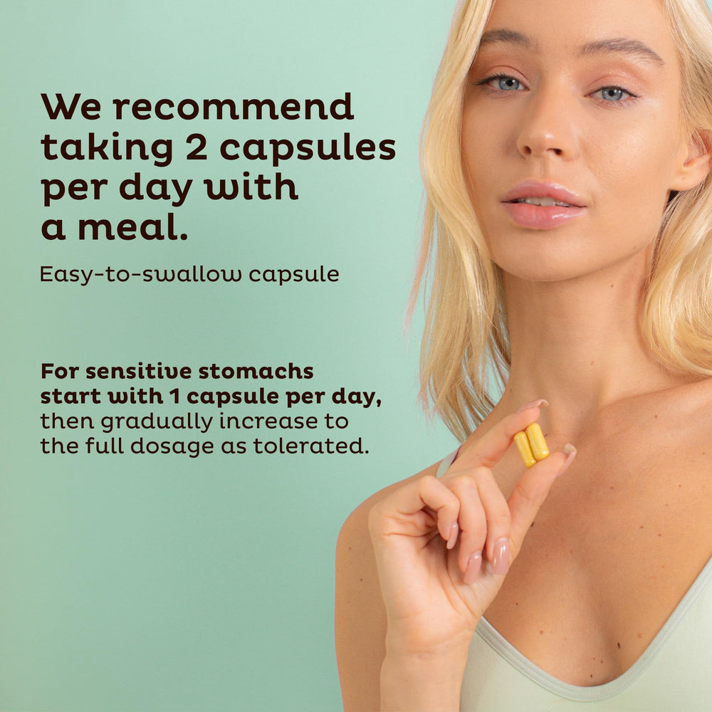 Emma Gut Health 4-pack consumer-use on kitchen counter emphasizes daily wellness and gut comfort