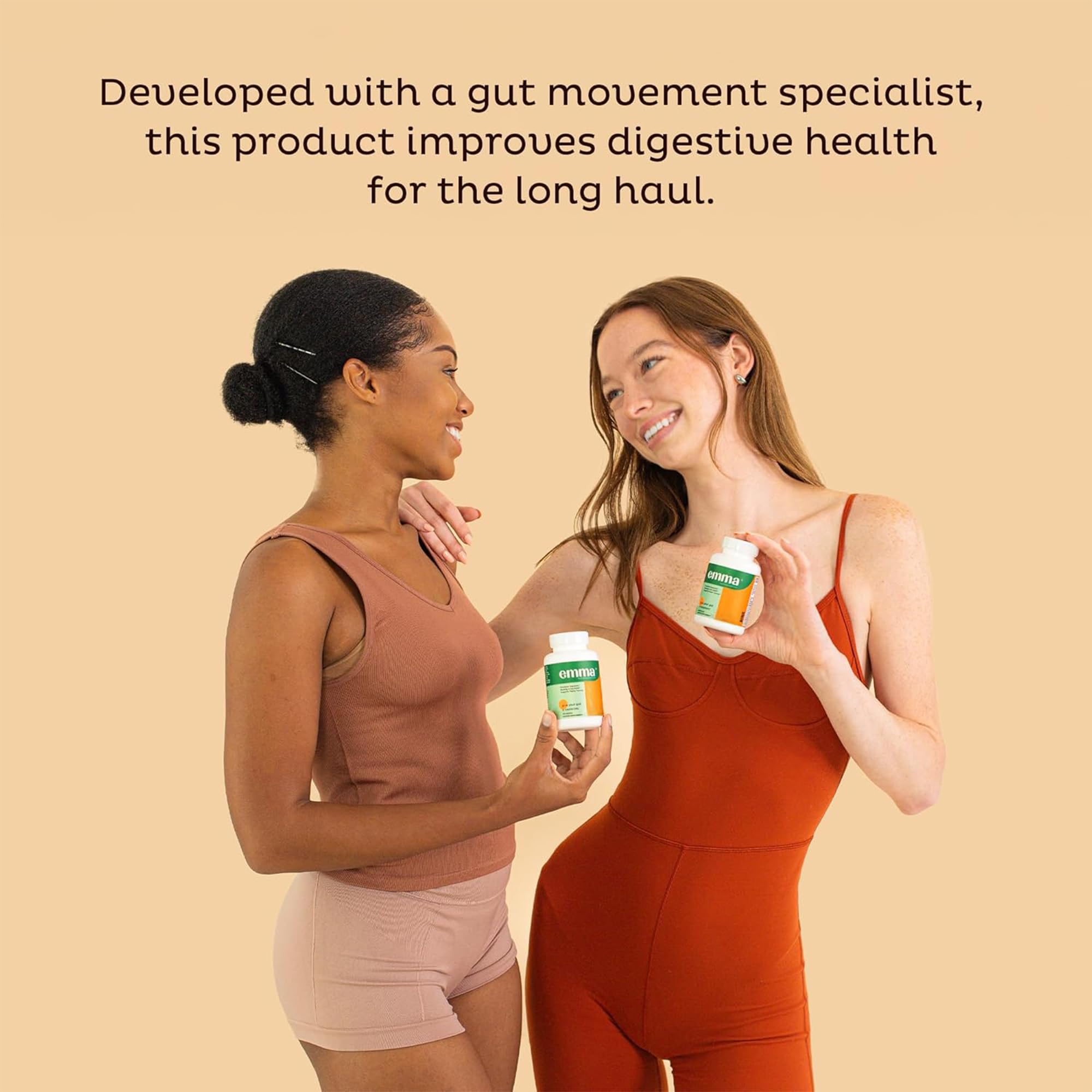 Use-case scenario showing relaxed mornings with established gut balance thanks to Emma Gut Health