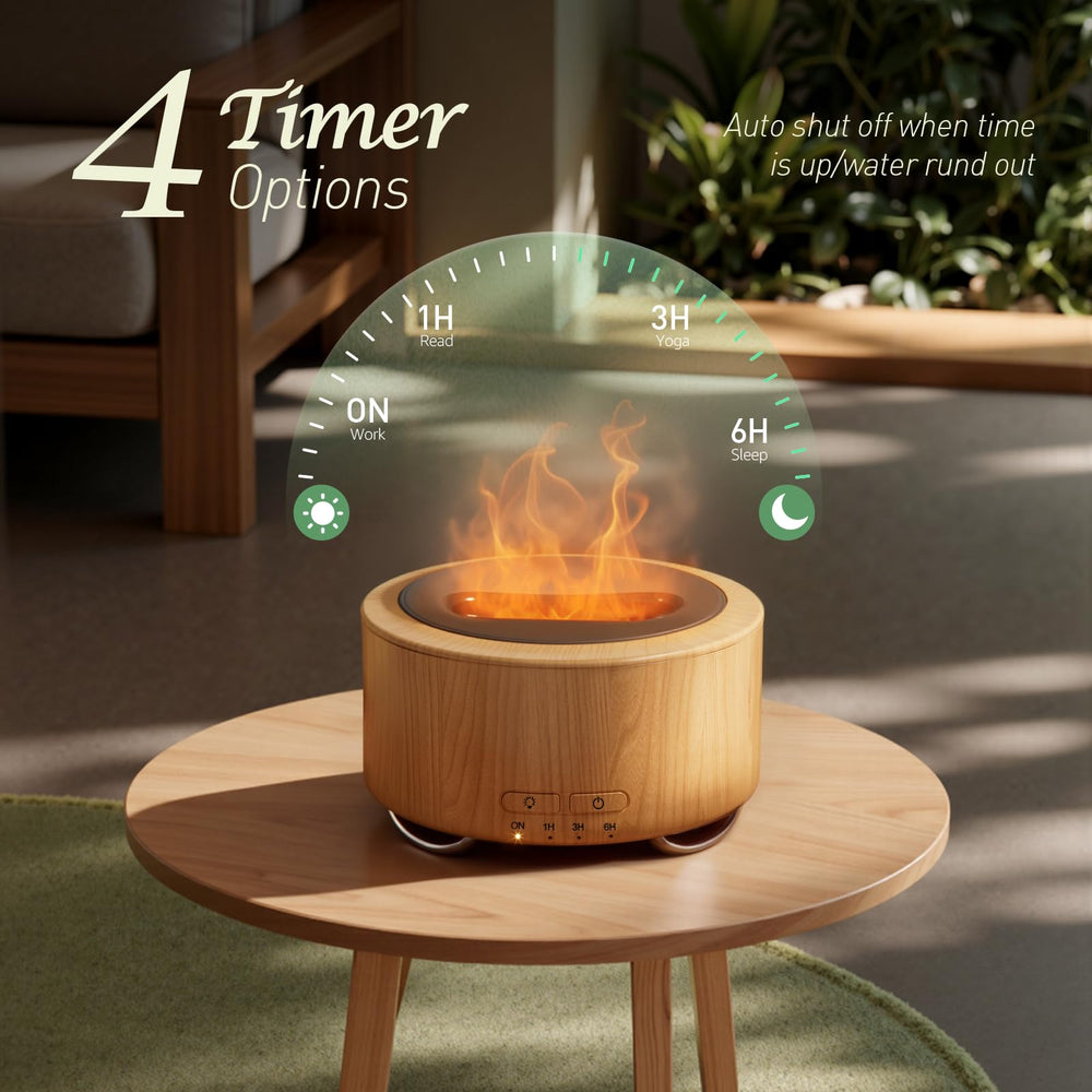 Emochies diffuser in a bedroom setting