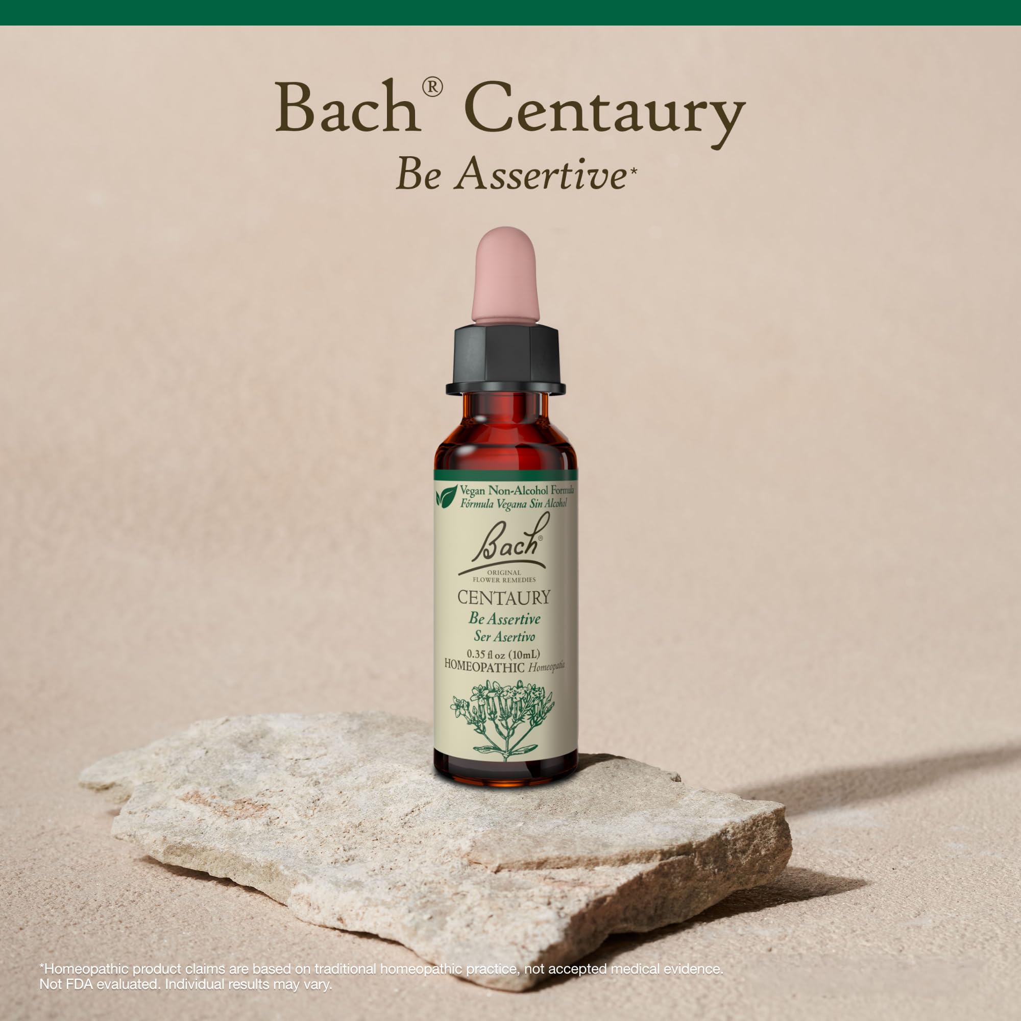 Emotional balance concept with Bach Original Flower Remedies