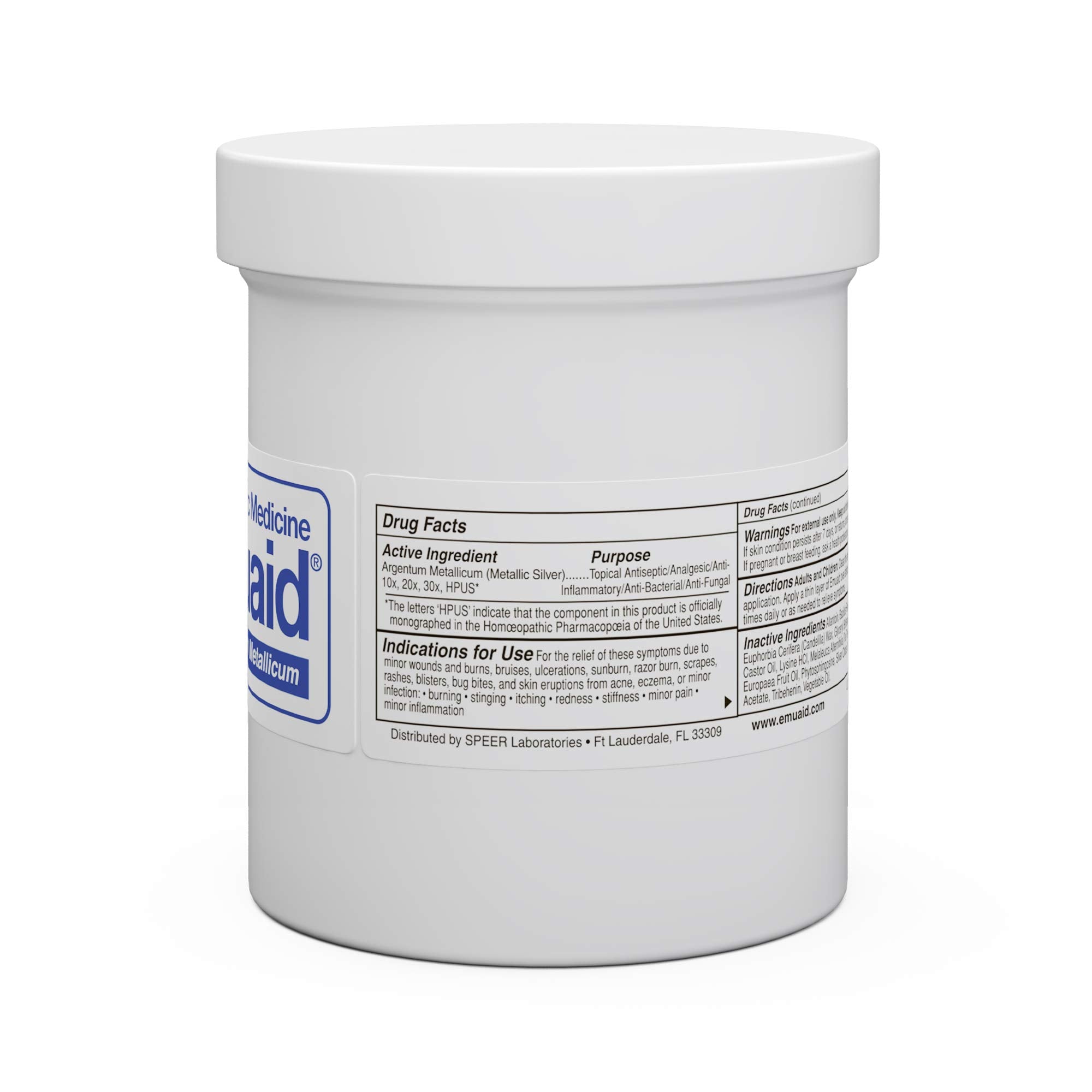 emuaid ointment application area shows easy coverage on affected skin.