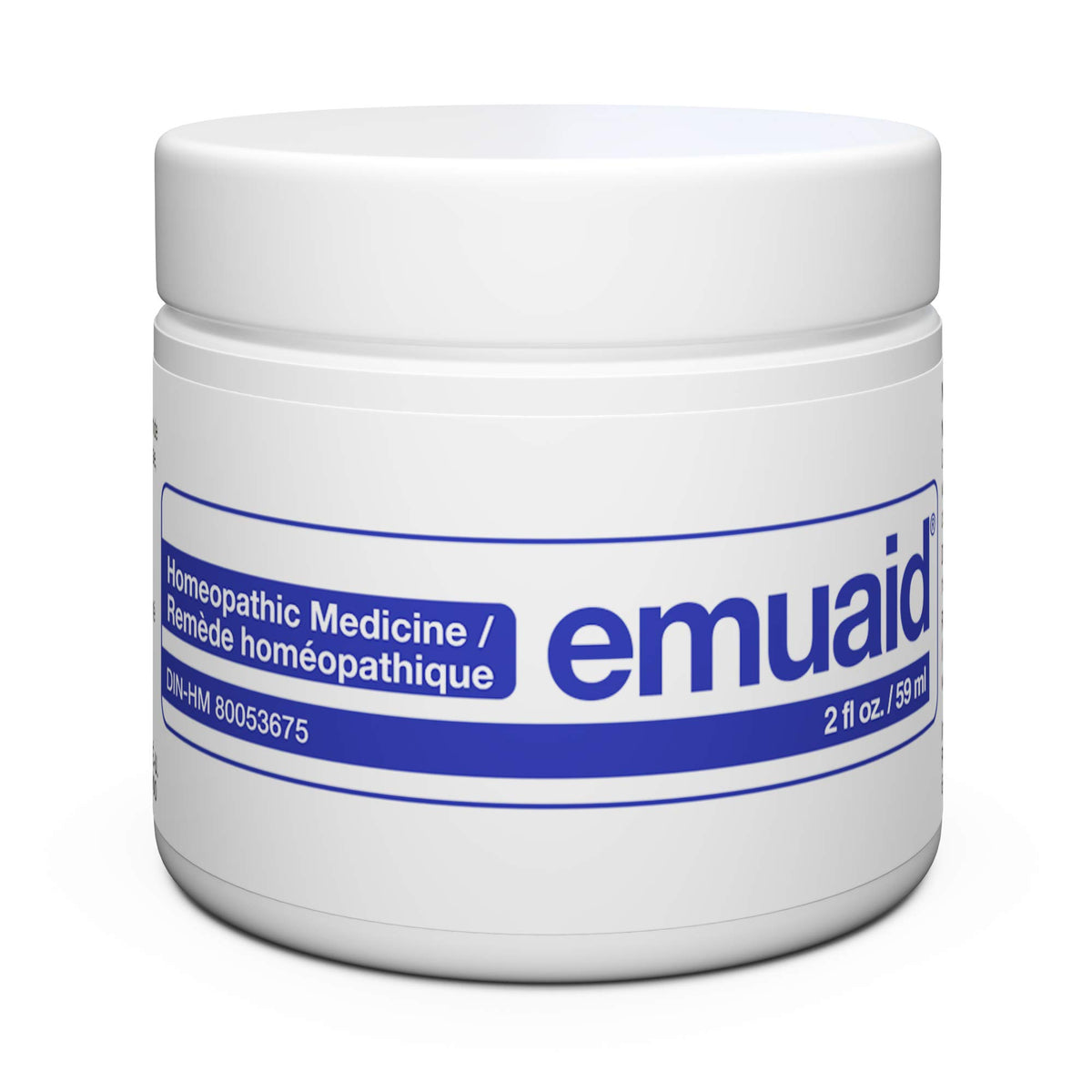 emuaid ointment jar front view for portable skin relief and easy application