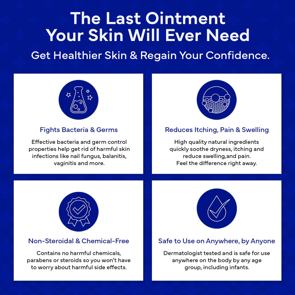 emuaid ointment label emphasizes antibacterial and antifungal properties for skin comfort.