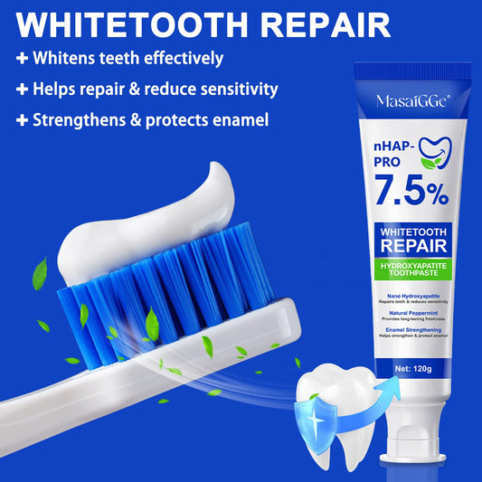 Enamel protection hydroxyapatite toothpaste