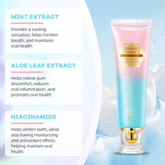 Tooth enamel protection from Niacinamide toothpaste with fluoride