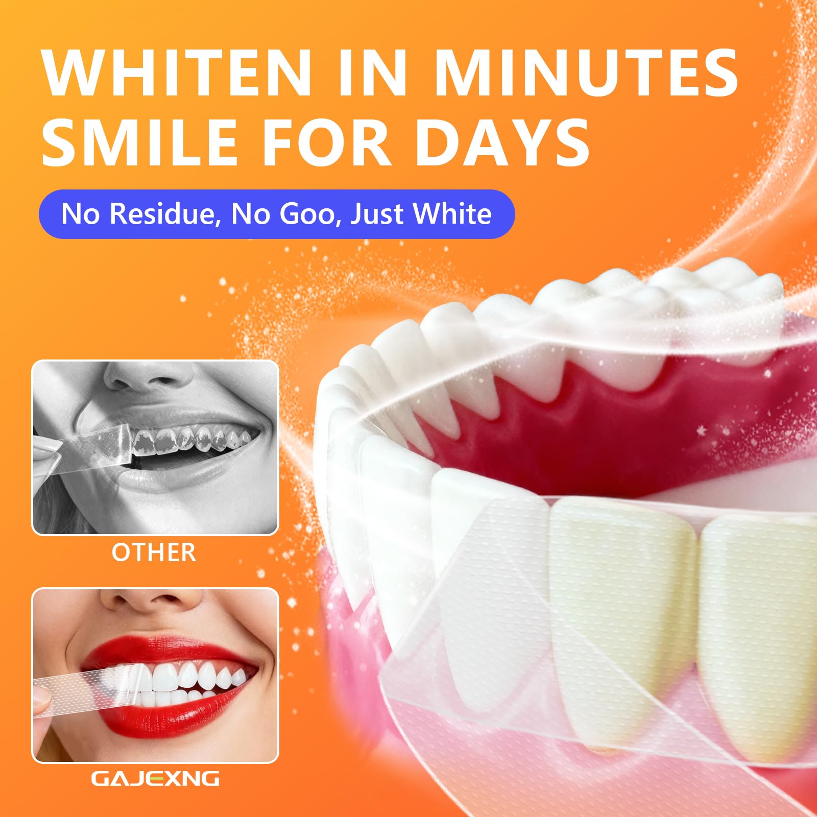 Enamel-safe ingredients including peppermint oil