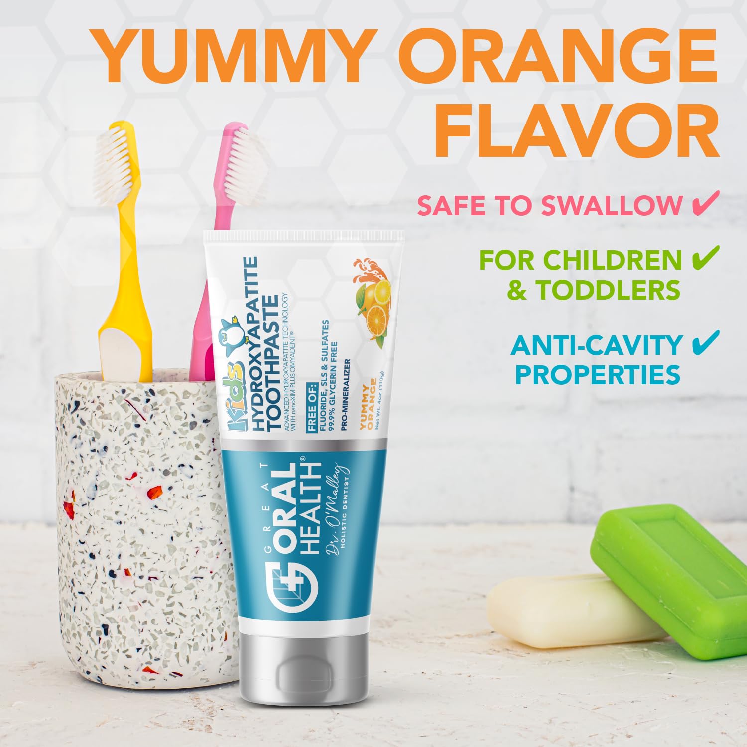 Enamel strengthening with hydroxyapatite