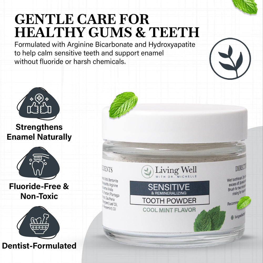 Enamel support with hydroxyapatite ingredients