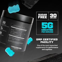 Ingredients list for Endeavor Creatine Monohydrate Gummies