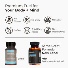 Endur Pantethine packaging front label