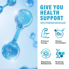Active lifestyle imagery showing energy enhancement with hydrogen tablets