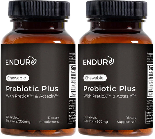 Endurance Products Prebiotic Plus with Actazin packaging — Pack of 2