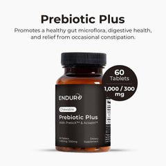 Close-up of Prebiotic Plus chewable tablet with Actazin
