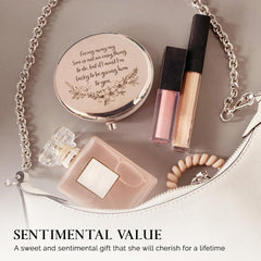 Enduring Gifts rose gold mirror as a thoughtful future daughter-in-law gift idea.