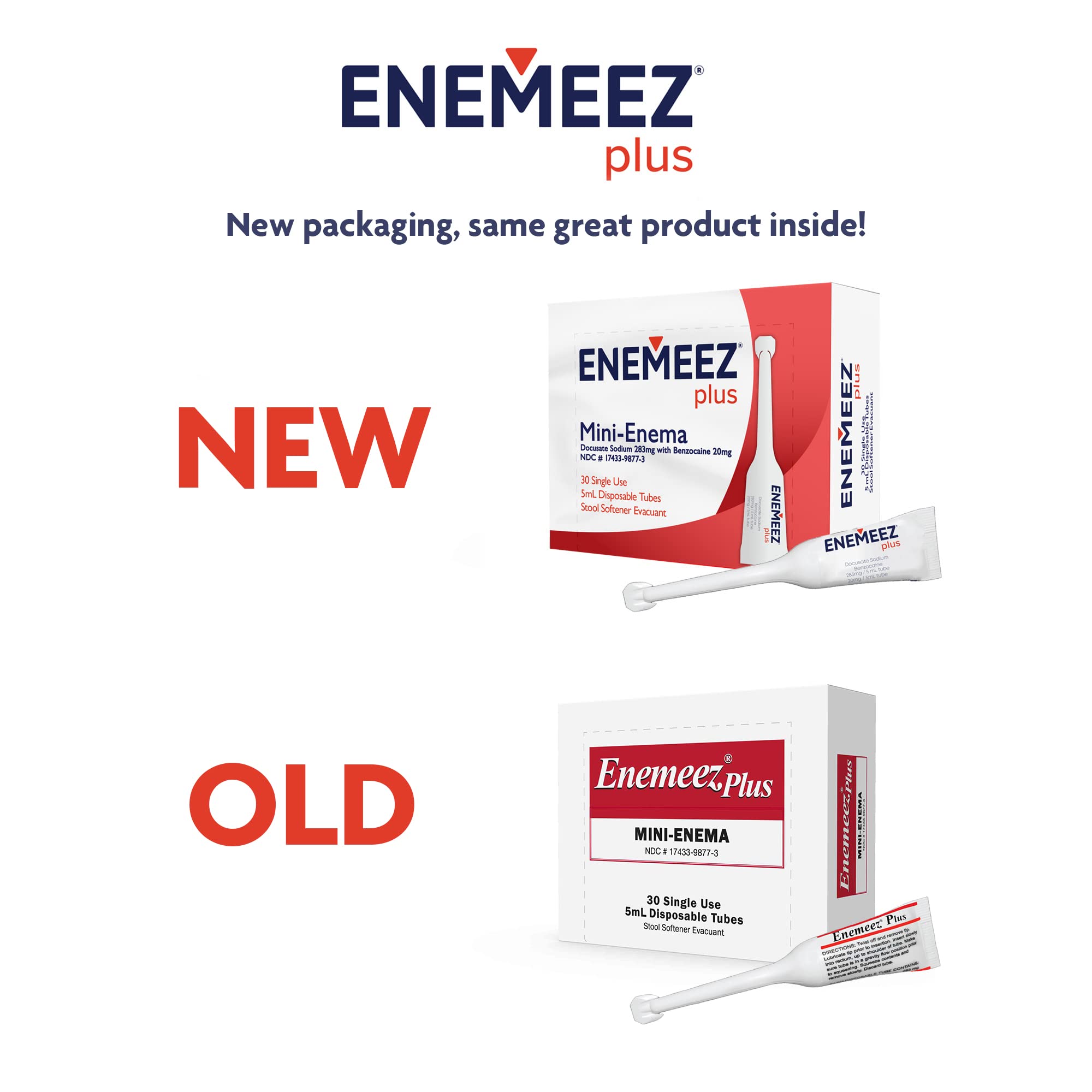 Enemeez Plus 30‑count pack offers convenient multi‑use at home.