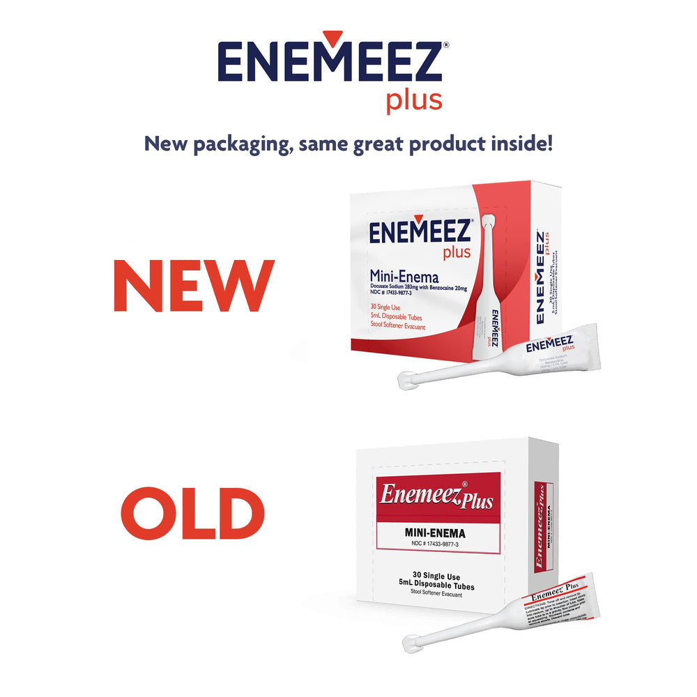 Enemeez Plus 30‑count pack offers convenient multi‑use at home.